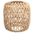 thumbnail image 1 of MasteelfCA 1pc Imitation Hemp Rope Woven Lamp Shade Handmade Pendant Lamp Cover for Home, 1 of 7