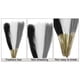 thumbnail image 3 of Uxcell 30 Pcs Faux Pampas Grass, 17.7 Inch Black/White/Gray Fluffy Artificial Pampas Grass Decor for Living Room, 3 of 6