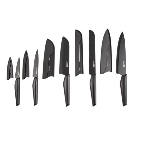 Robert Irvine 10 Piece Black Cutlery Set