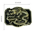 thumbnail image 3 of Chinese Relief Dragon Pattern Buckle Belt Replacing Components Western Heavy Rock Belt Buckle for Adult, 3 of 8