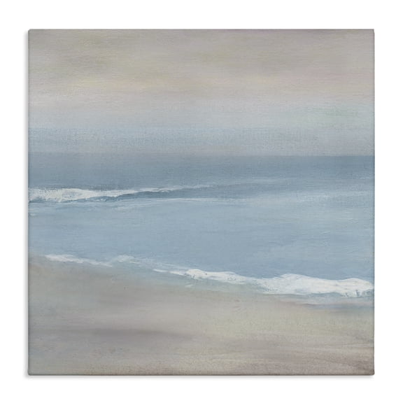 Stupell Industries Coastal Coalescing Ocean & Shore Canvas Art, 17 x 17, by Carol Robinson