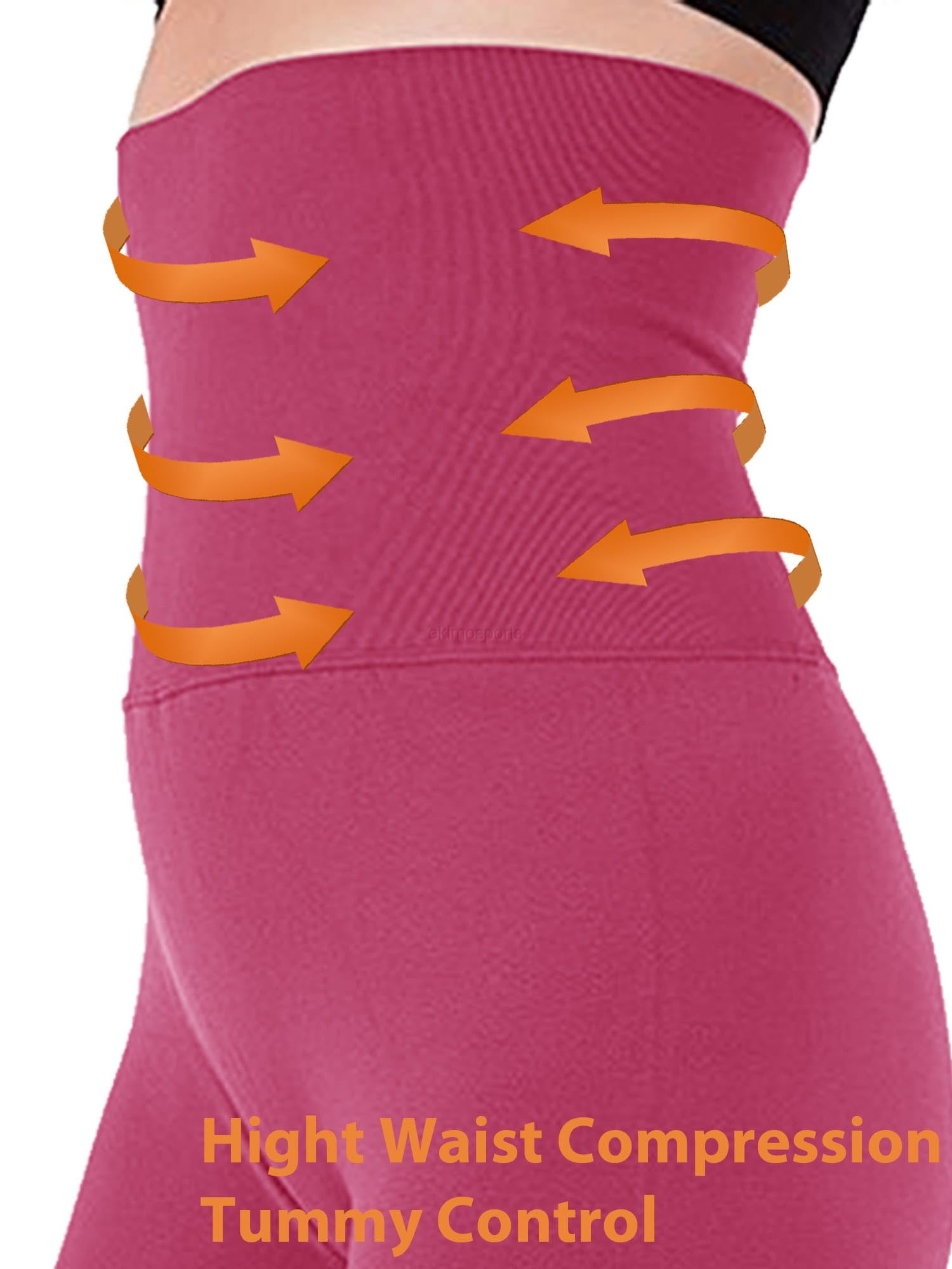 Women's High Waist Tummy Control Fleece Lined Legging Winter Warm