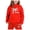 Z1Red, variant on Big Girls 2 Piece Sport Outfit Love Heart Print Pullover Sport Sweatsuits Hoodie Sweatpants Outfits Hoodies Tracksuits for Toddlers Children