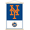 Premium Print and Beechwood Hanger Bundle, variant on MLB New York Mets - Logo 22 Wall Poster, 14.725" x 22.375"