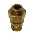 thumbnail image 2 of Adaptador De Conector Recto Roscado Macho De 1/4 Pulgadas De Metal 3 Uds. Sunnimix, 2 of 8