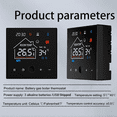 thumbnail image 3 of Tuya Smart Home Wifi Temperature Remote Controller Wireless Gas Wall Furnace Thermostat,Programmable Underfloor Heating, 3 of 8