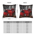 thumbnail image 2 of Fuzoiu tractor Print Square Pillow Cover,Hidden Zipper Design,Luxury Square Pillow Case, Throw Pillow,Couch Cushion-12"x12", 2 of 7