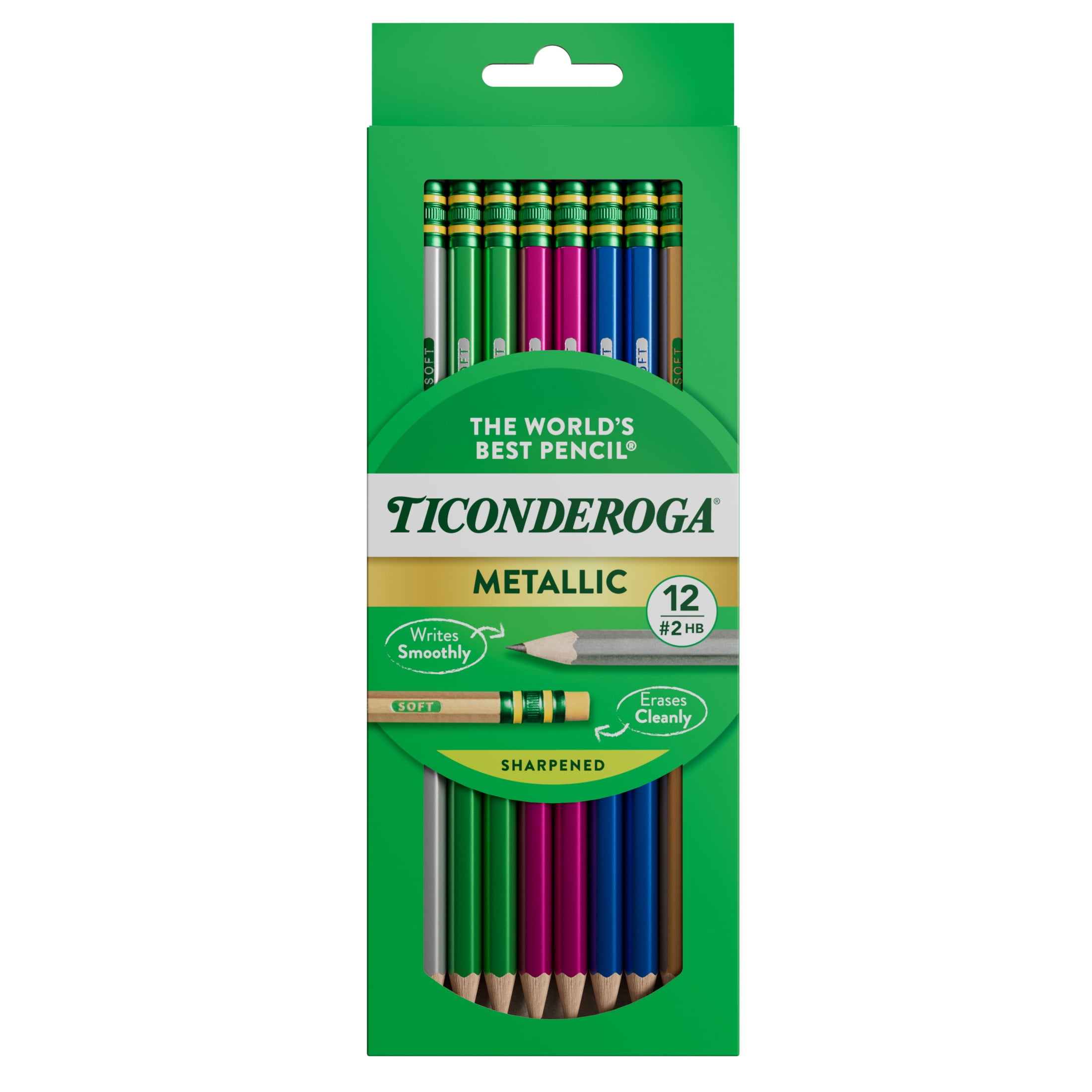 Art Supplies 1388-2 Dixon Ticonderoga No.2 Pencil Per Dozen