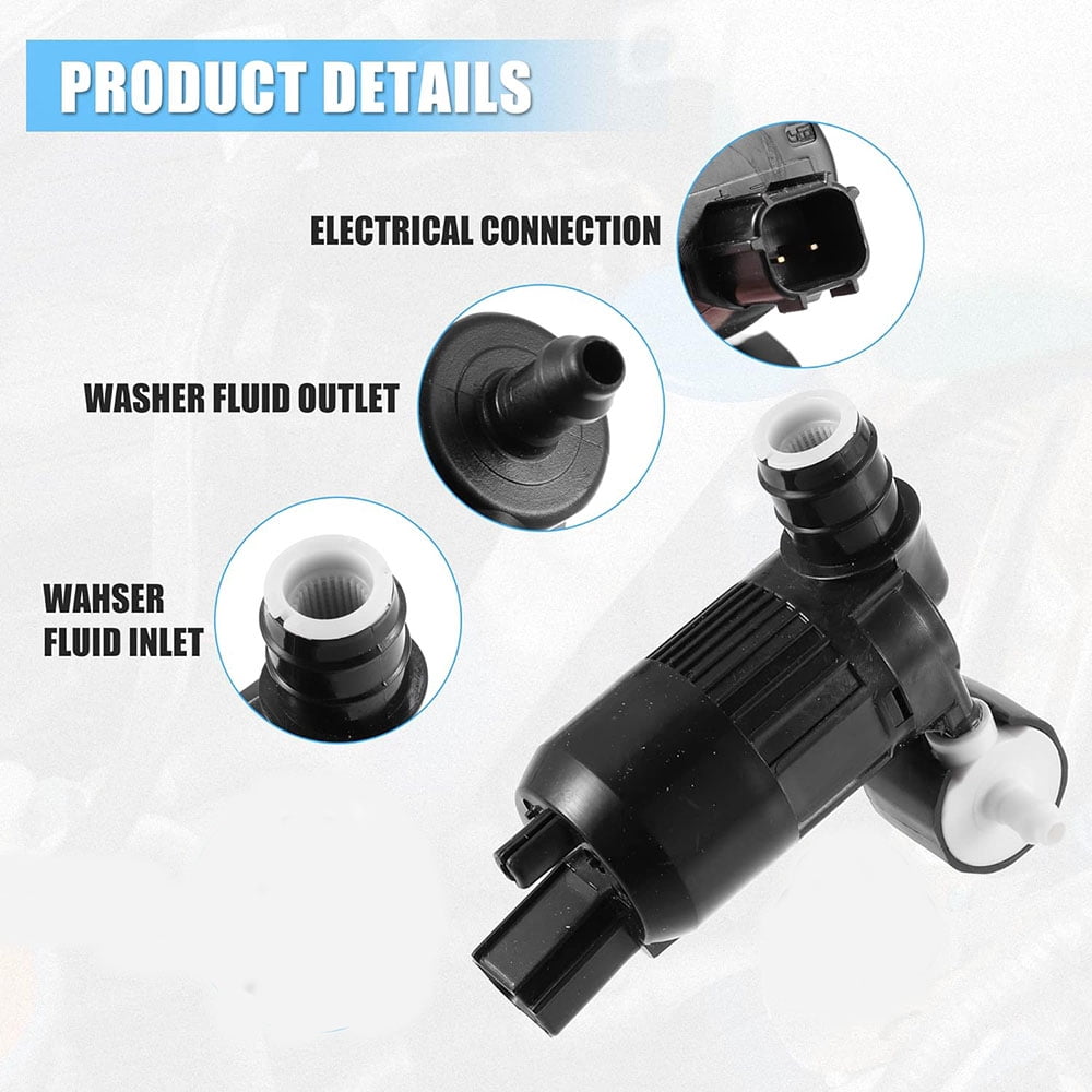 Windshield Washer Pump For Ford Explorer Flex Fiesta Transit