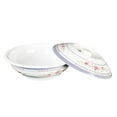 thumbnail image 3 of Thunder Group Rose Collection 7 Serving Bowl with Lid, 10-Inch Diameter, White, 3 of 4