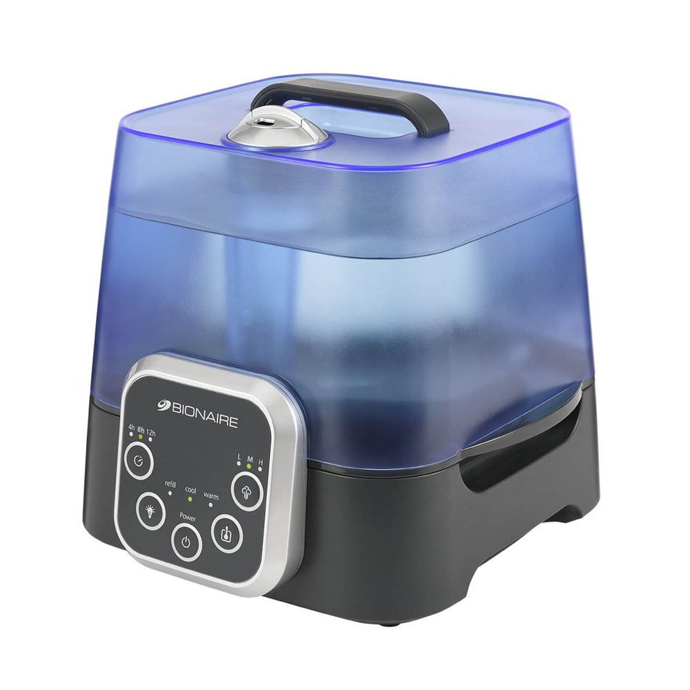 Bionaire Digital Controls Cool and Warm Dual Mist Ultrasonic Humidifier