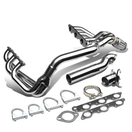 98 Sports Performance Exhaust For 1997 to 2004 Pontiac Grand Prix High -Performance 6 -2 -1 Design Stainless Steel Exhaust Header Kit 98 99 00 01 02 03 ()