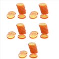 thumbnail image 1 of Modelo de Alta Simulación de 50 Piezas de Rodajas Limón Artificial Fruta Artificial Decoración Fiesta Familiar Naranja, 1 of 5
