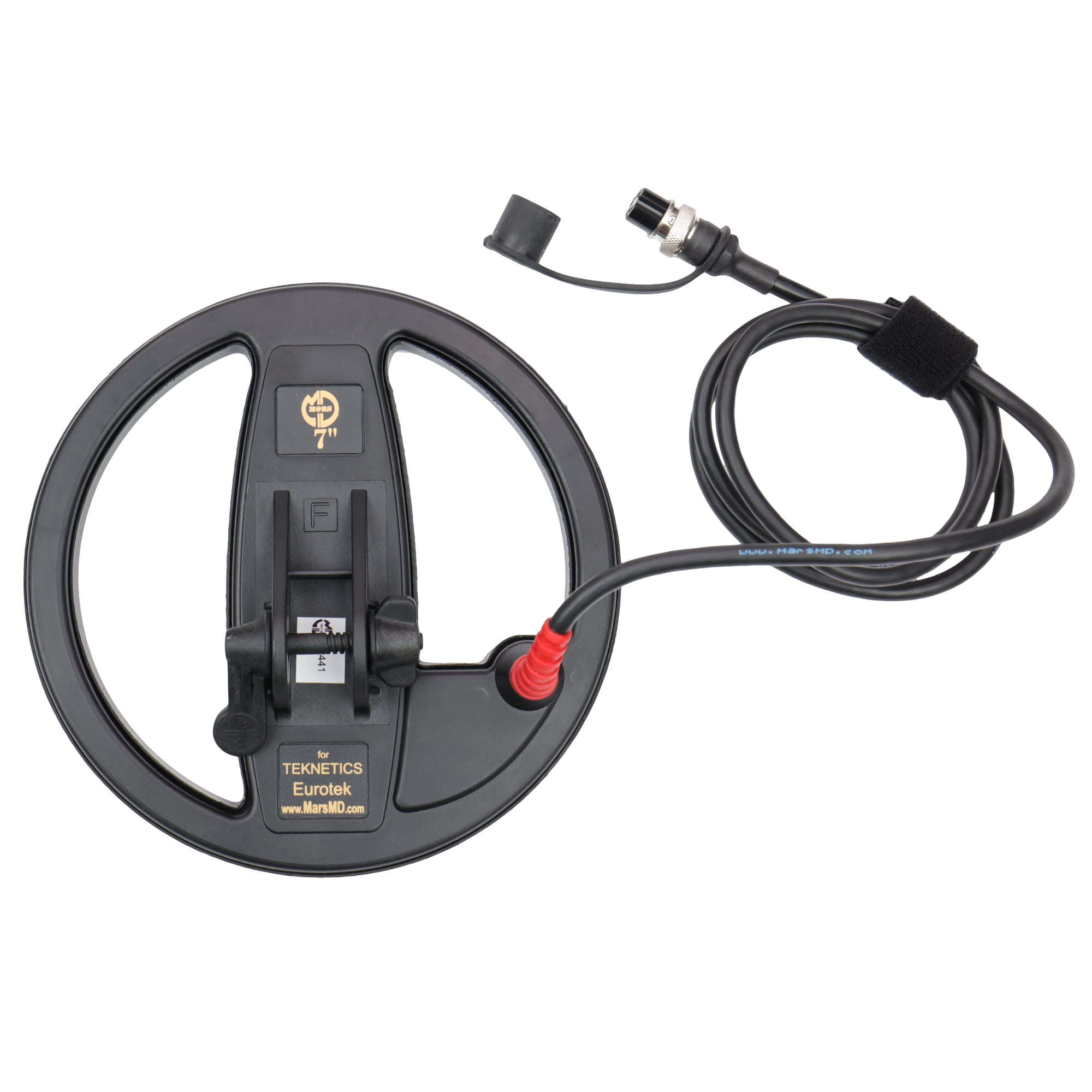 Mars Lion 7" DD Waterproof Search Coil for Teknetics Eurotek Metal Detector