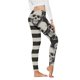 thumbnail image 3 of Gibobby Leggings deportivos Mujer Mallas con estampado para Halloween para mujer, mallas paraportivas con Control de yoga para mujer, mallas para talle（Gris， XXL), 3 of 4