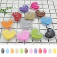 thumbnail image 2 of yeacher Vibrant Mini Heart-Shaped Ink Pads for DIY Stamping, Crafting, and Creative Projects - Eco-Friendly, Non-Toxic, and Water-Soluble in Assorted Colors, 2 of 7