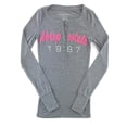 thumbnail image 2 of Aeropostale Womens Long Sleeve Henley Shirt, 2 of 2