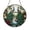 Acrylic 3.5 Inch, variant on Decorative Peacock Glass Style Window Art – Woodland Stream Theme