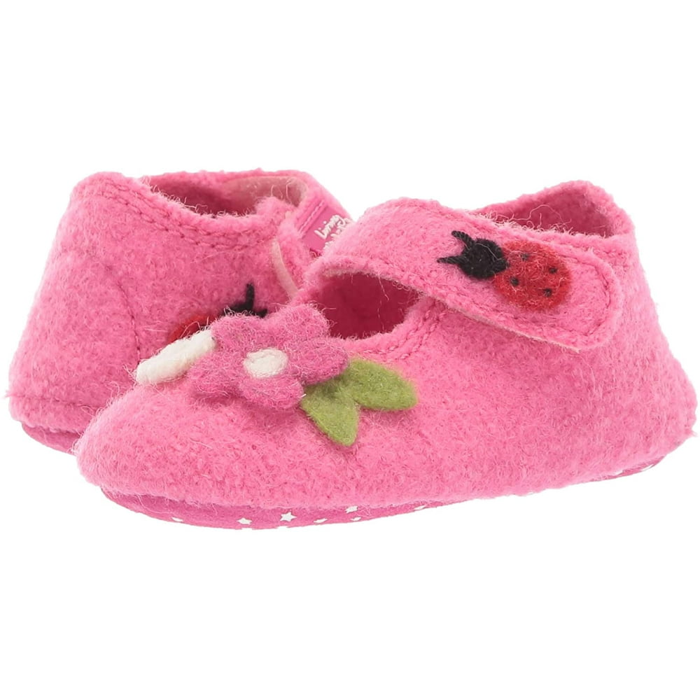 Living Kitzbuhel (LIW0W) Baby Girl slippers Maybug & Flower Antislip