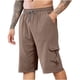 thumbnail image 1 of Pantalones Cortos Atléticos de Verano Ocio Cintura Elástica con Bolsillo Botón, Cómodo para las Vacaciones Al Mar Y el Uso Informal, 1 of 5