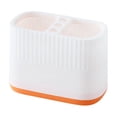 thumbnail image 1 of Pencil Holders & Pen Holders Bicolor Splicing Student Pen Office Desktop Multifunctional Storage Case, 1 of 7