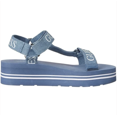 thumbnail image 3 of GUESS Women's Avin Wedge Sandal in Blue, Size 6.5, 3 of 3