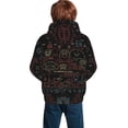 thumbnail image 6 of Lsque The Binding of Isaac Patten Youth Hoodie Sweatshirt Pullover with Kangaroo Pocket Boys and Girls Hoodie Warm Hoodie for Kids, 6 of 8
