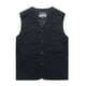thumbnail image 1 of Qarigey Manténgase elegante con estos chalecos de algodón para hombres Bolsillos incluidos Chalecos con bolsillos Bonitos regalos Abrigos y chamarras Azul oscuro SG, 1 of 6