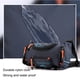 thumbnail image 3 of Bolsa De Hombro Bolso bandolera de nailon transpirable para hombre, bandolera para deporte de ciclismo (azul oscuro) Likrtyny Para Estrenar, 3 of 9