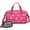 Boston Terrier On, variant on Women Men Gym Bag,Dachshunds on the Beach Small Duffle Bag Spend the Night Bags for Women with Shoes Compartment Washbag,Detachable Shoulder Strap,19.7x8.3x11 Inches