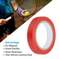 thumbnail image 3 of Uxcell 98ft Anti Skid Sweatband Towel Badminton Tennis Racket Overgrip, Red, 3 of 5
