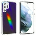 thumbnail image 1 of TalkingCase Slim Phone Case Compatible for Samsung Galaxy S23 Ultra 2023, Rainbow Color Light Print, Lightweight, Flexible, USA, 1 of 7