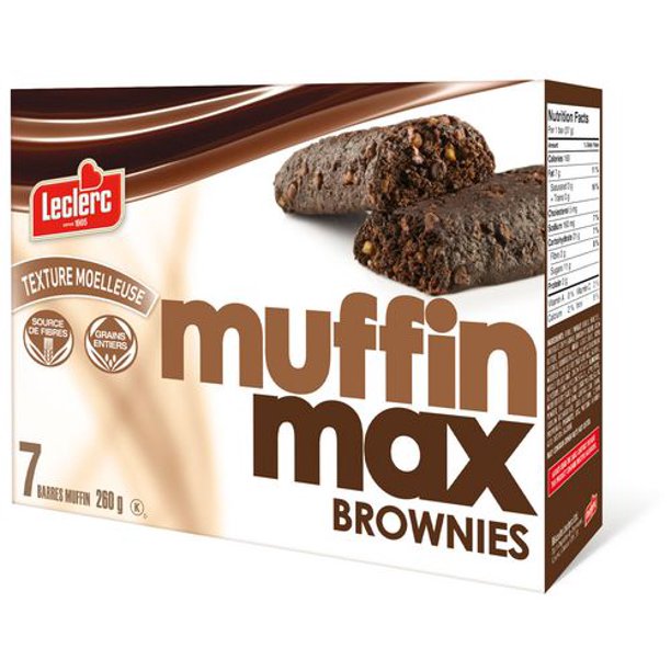 Brownies Muffin Max de Leclerc