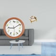 thumbnail image 2 of Reloj de pájaro melódico para decorar paredes de cocina y hogar con un sofá de madera en miniatura, ideal para simular escenas de casa de muñecas., 2 of 8