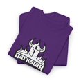 thumbnail image 3 of Darkstar Viking Commando Skateboard Black Vintage Classic Skate TShirt Print - Purple / S, 3 of 5