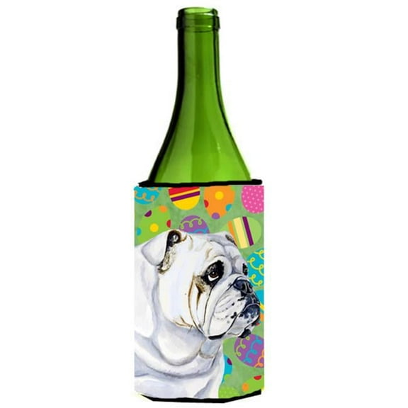 Bulldog English Easter Eggtravaganza Wine Bottle Hugger - 24 oz.