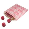 thumbnail image 2 of 25 pcs of 4 x 6 Plaid-Pink Paper Gift Bags  Shopping/Sales/Tote Bags, 2 of 10