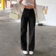 thumbnail image 5 of Gibobby Jeans dama Casual Wash Jeans 2021 Pantalones femeninos Jeans femeninos, pantalones vaqueros informales para mujer(Negro,G), 5 of 5