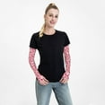 thumbnail image 5 of Yiaed Red Flowers Print Arm Sleeves,Cooling UV Sun Protection Sports Compression for Men/Women, 5 of 6