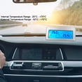 thumbnail image 3 of Car Temperature Meter， Car Digital 12V LCD Display  Indoor Outdoor Sensitivity   Temperature Meter, 3 of 8