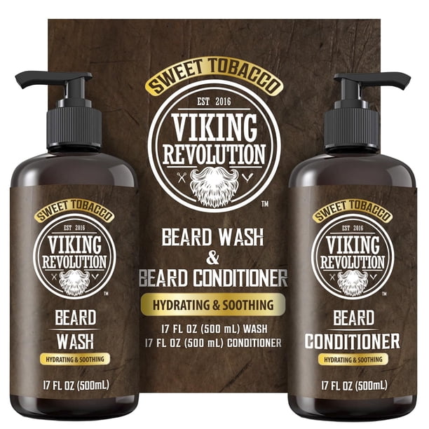 Limpiador y acondicionador para barba Viking Revolution 500 ml