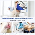 thumbnail image 3 of Adjustable Soft Dog Cone Collar for Dogs After Surgery - Breathable and Prevents Biting and Licking - Suitable for Large, Medium, and Small Dogs - Promotes Dog Recovery, 3 of 4