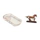 thumbnail image 5 of Elegante Bandeja De Desayuno Con Figura De Caballo Para Decorar El Escritorio De La Sala De Estar Y Guardar Cosméticos En La Estantería De La Cafetería Del Hogar., 5 of 8
