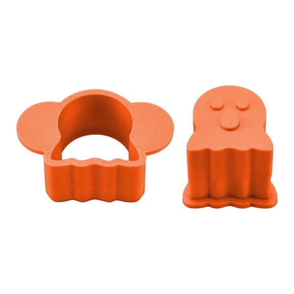 OIUR Halloween Cake Pop Mold Set Pumpkin & Ghost Shape Press for Baking Cookies Candy Food-Grade Baking Cake Pop Kit