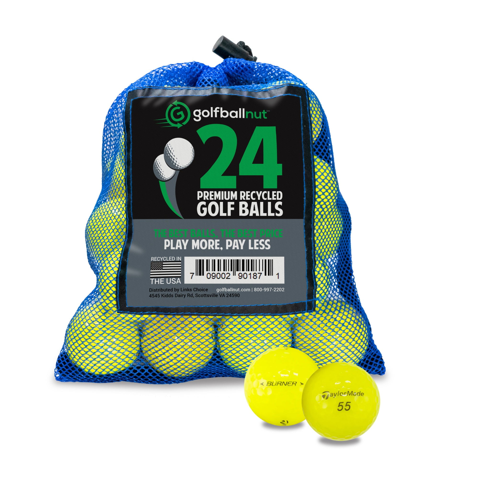 Hit Me Again Golf Balls, Assorted Colors, Used, 48 Pack - Walmart.com
