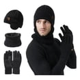 thumbnail image 1 of Set Conjunto Bufanda,gorro Y Guantes Tejidos Hombre Mujer, 1 of 7