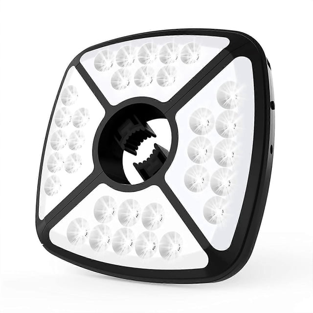 Lumière de Parasol Rechargeable, 32 LED avec 2 Modes de Luminosité, Pince Élastique Réglable pour Parasol de Jardin