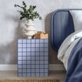 thumbnail image 3 of JONATHAN Y END2000B Callista 18" Modern Bohemian Ceramic Tiled Rectangle End Table, White/Blue, 3 of 5