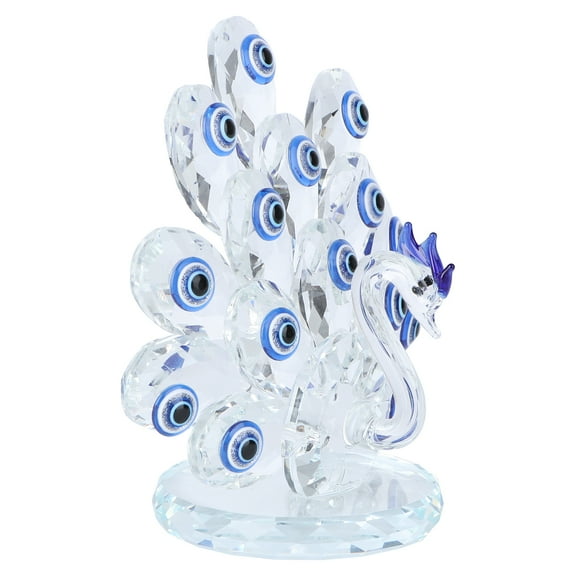 Crystals Peacock Figurines Home Decor Ornaments Stylish Decoration