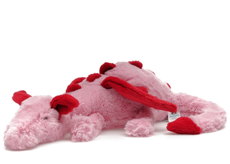 Jellycat Heart Dragon, Large, Pink and Red Plush Toy - Walmart.com